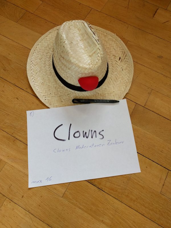 Clownshut auf der Zirkuswoche 2017