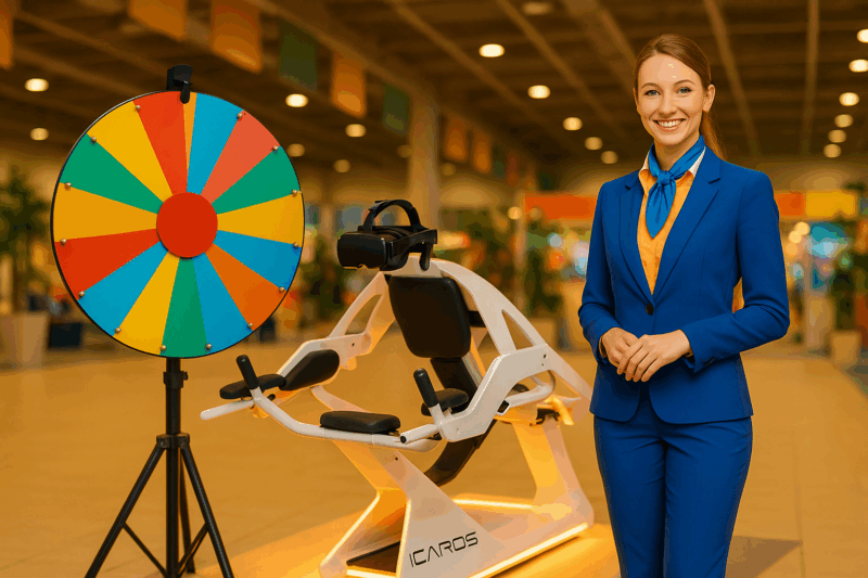 Eventmodule und Messespiele mit geringem Platzbedarf