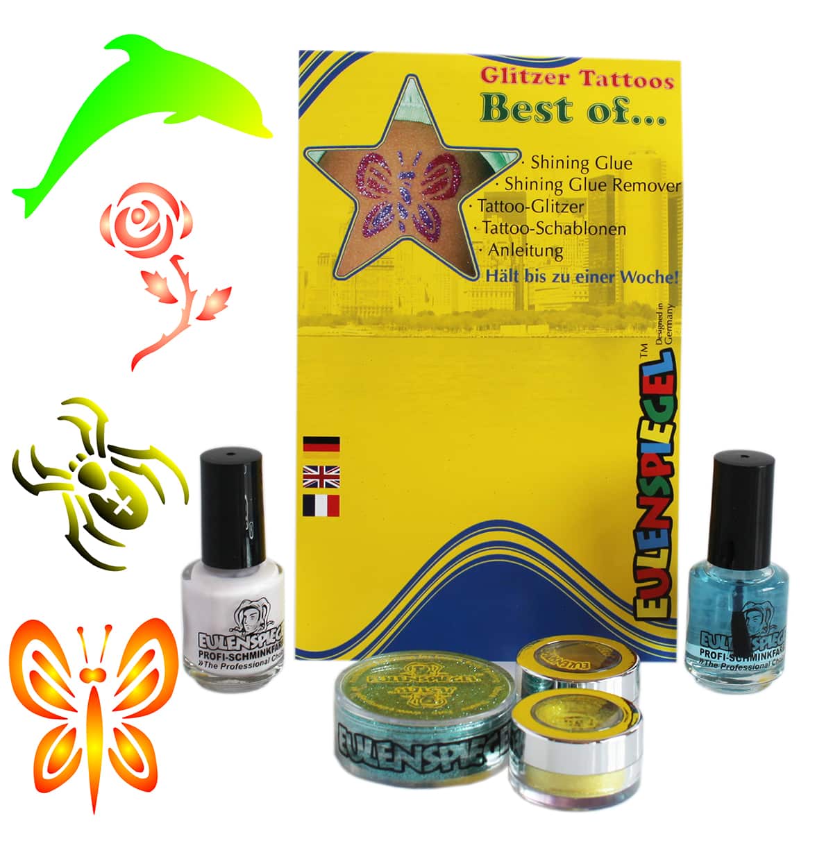 Glitter Tattoo-Set Best of