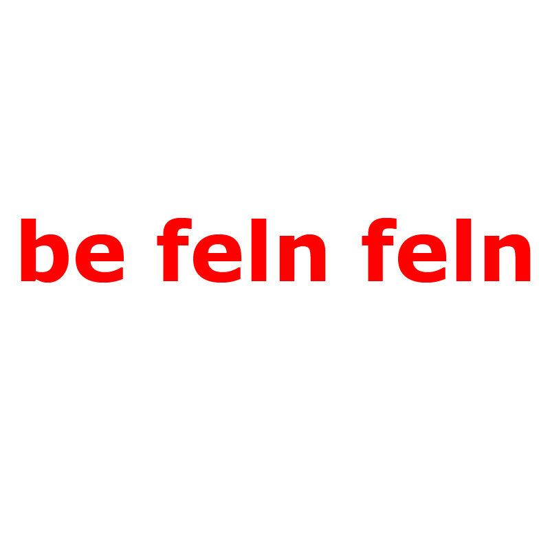 befelnfeln