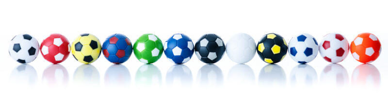 Kickerball Farben Mix