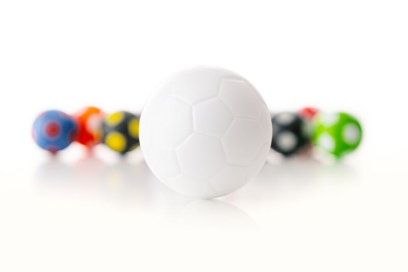 Tischfussball Ball Weiss