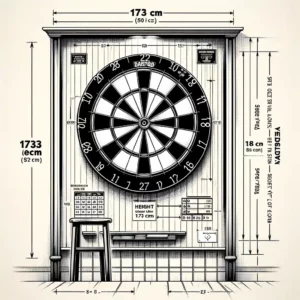 Dart Höhe