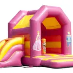 Hüpfburg Prinzessin mit Rutsche