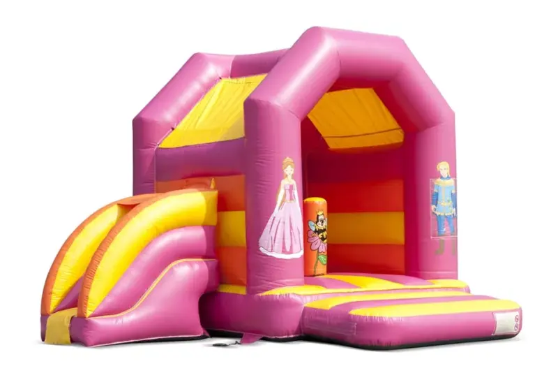 Hüpfburg Prinzessin mit Rutsche