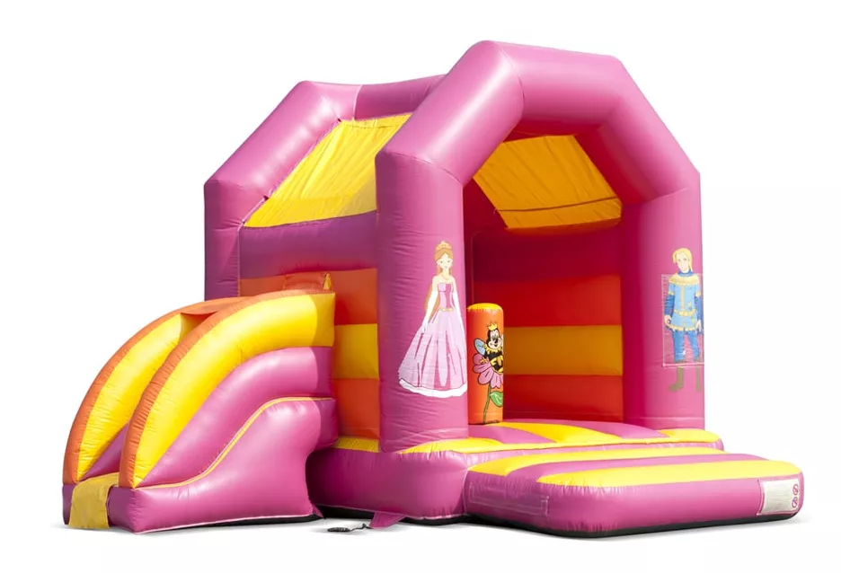 Hüpfburg Prinzessin mit Rutsche