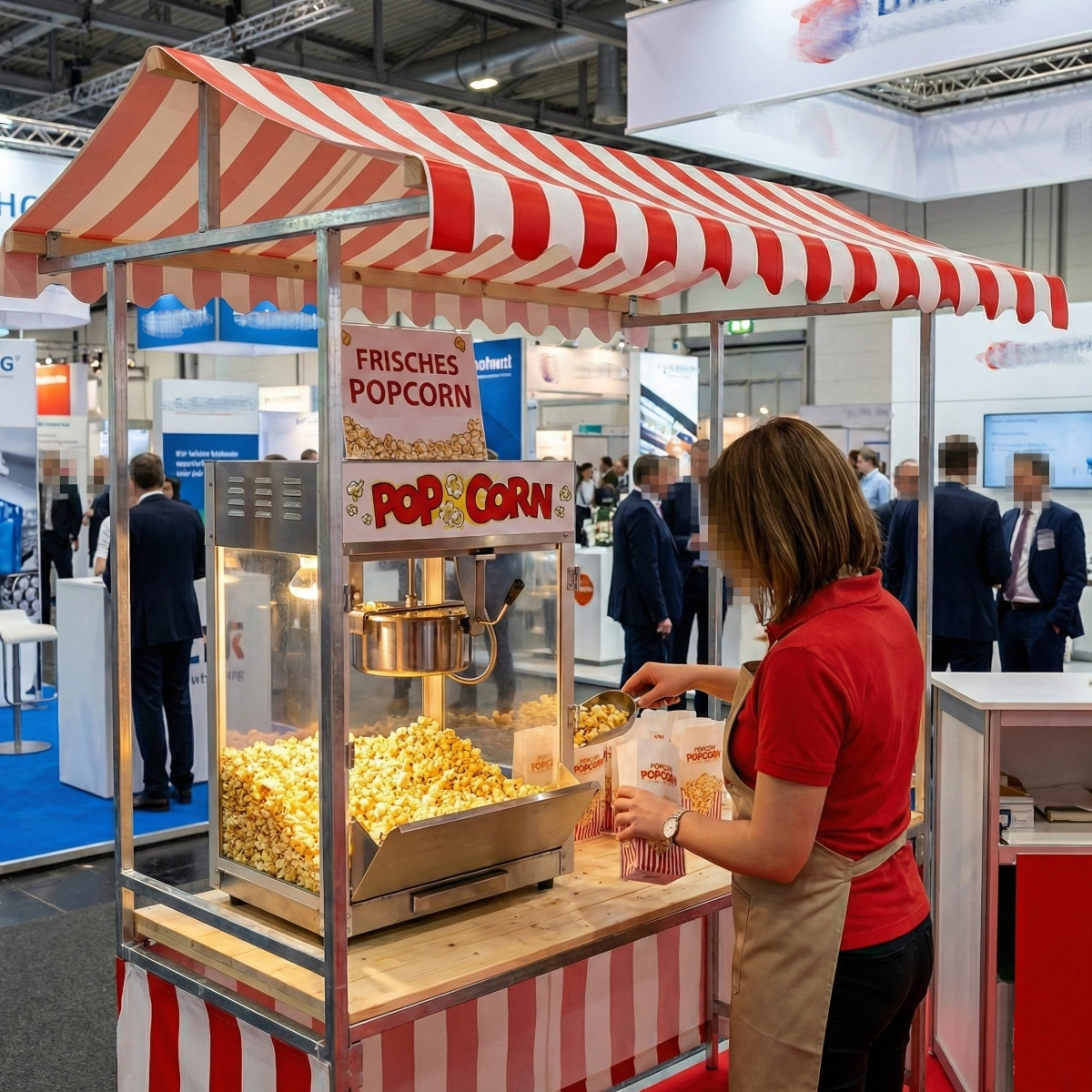 Popcornstand Messe
