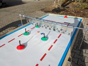 Eisstock Lattl Gestell