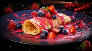 Erdbeer Crepes