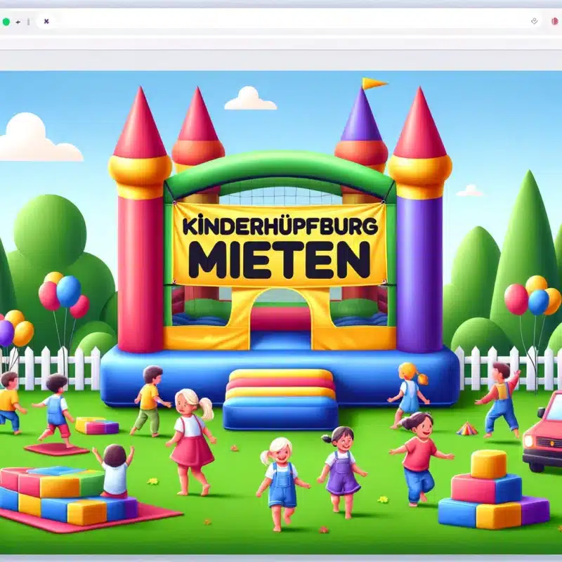 Kinderhüpfburg mieten