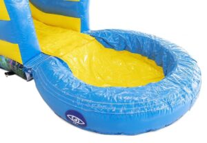 Aufblasbare Wasserrutsche für Pool