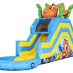 Wasserrutsche Garten