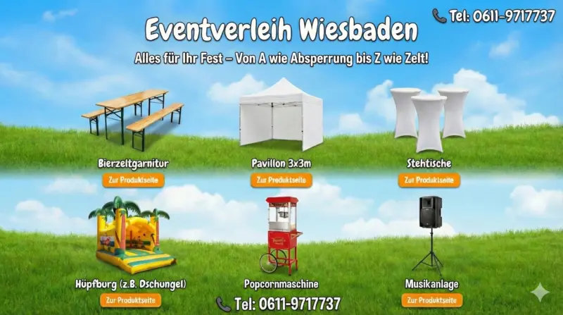 Eventverleih Wiesbaden