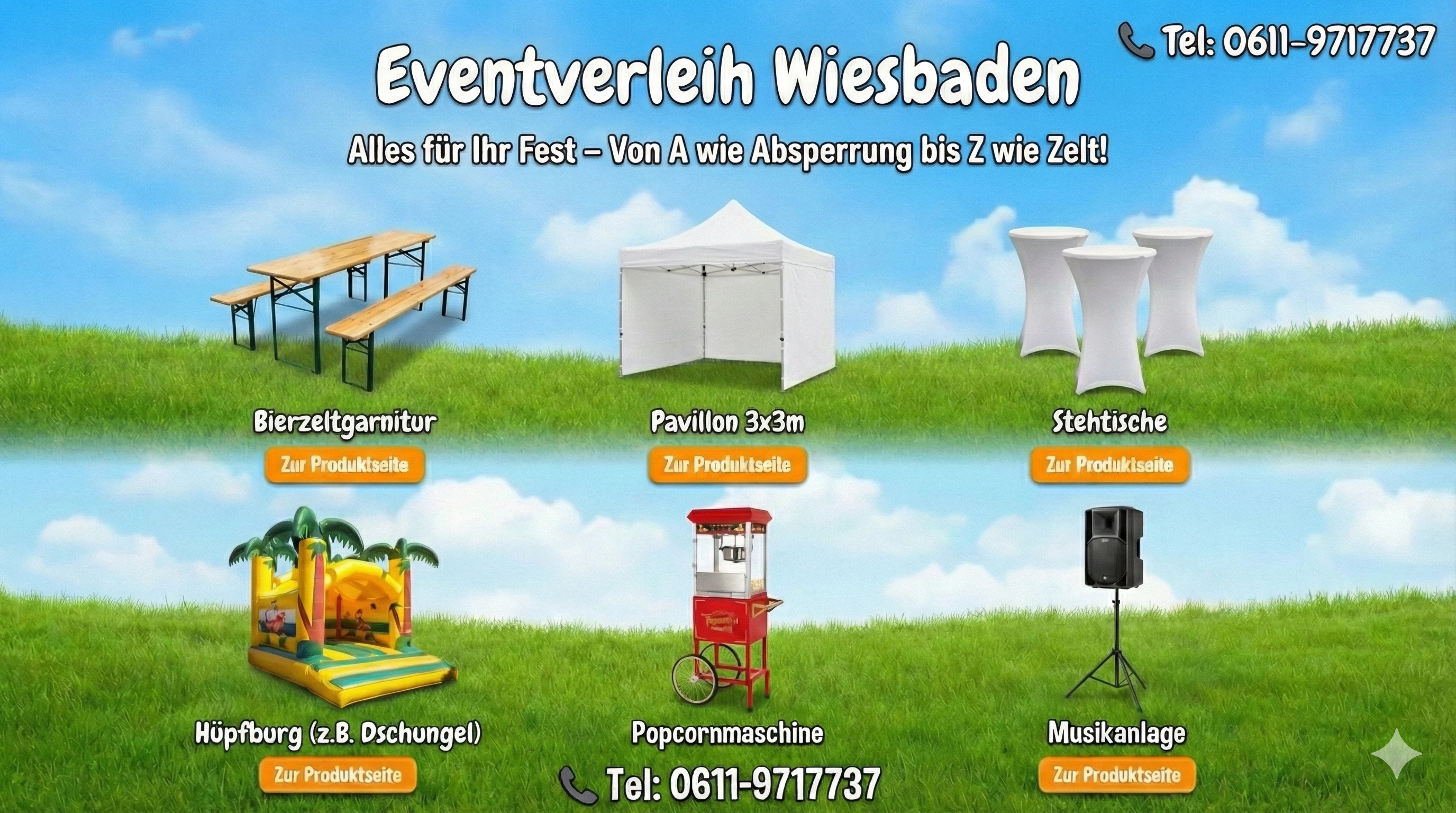 Eventverleih Wiesbaden