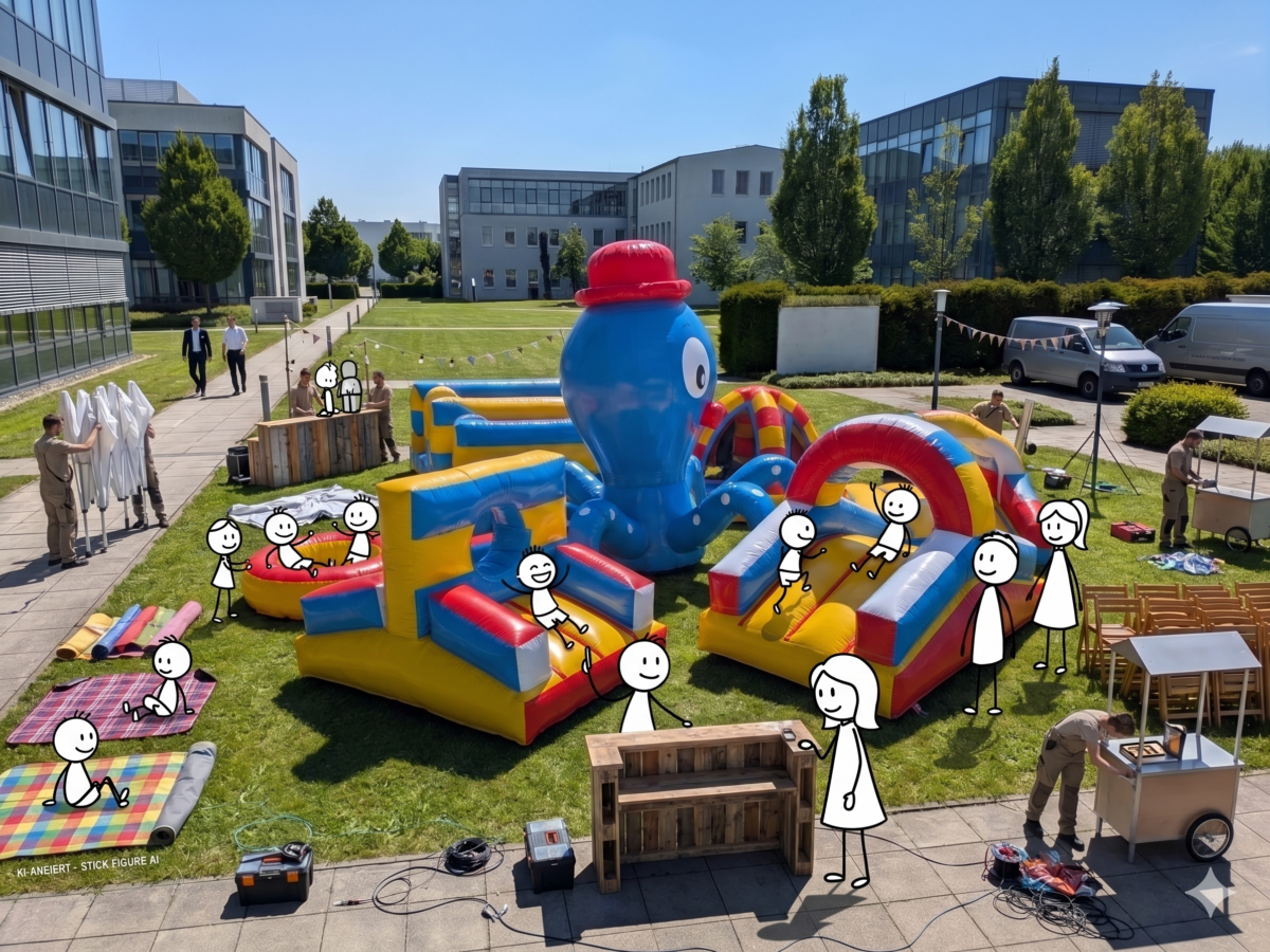 Hindernisparcour Kleinkinder