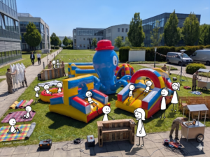 Hindernisparcour Kleinkinder
